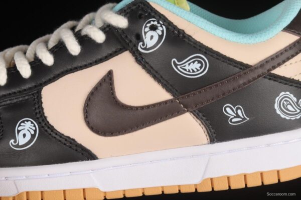 NIKE DUNK Low SE Free .99 Cashew Flower SB Buckle Shredded Backboard Fashion Casual Sneakers DH0952-001 - Image 7