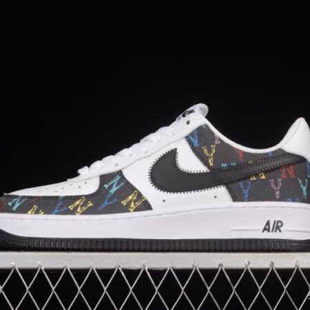 NIKE Air Force 1'07 Low MLB Yankees Joint Name Starry Color Low-Top Casual Sneakers 315122-444
