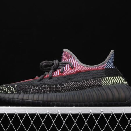 Adidas Yeezy Boost 350V2 Yecheil FX4145 Darth Coconut 350 second generation hollowed-out splicing colorful sky star color matching