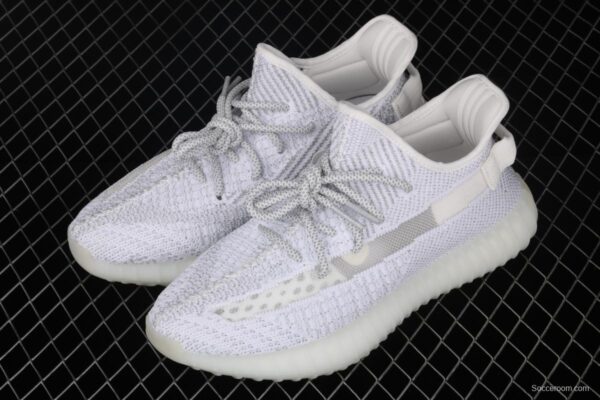 Adidas Yeezy Boost Basf 350 V2 Static EF2367 Darth Coconut 350 second generation hollowed-out silk star BASF Boost original - Image 11