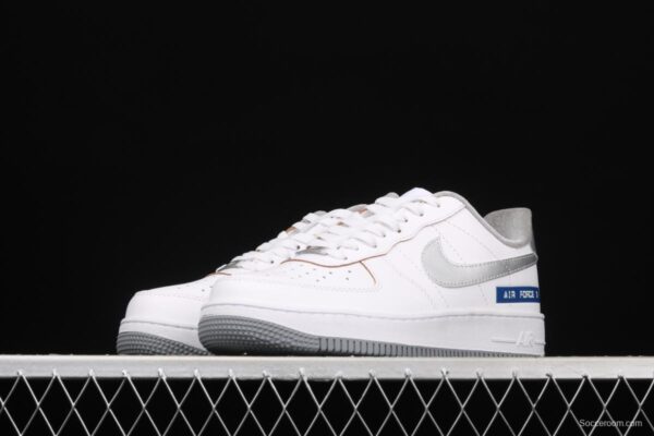 NIKE Air force1 Low labei maker white and blue color matching low-top casual board shoes DC5209-100 - Image 13