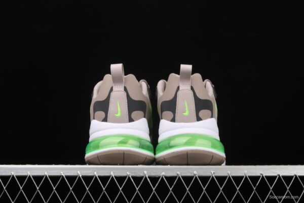 NIKE Air Max 270React new high-frequency mesh hollowing out function half-palm air cushion running shoes CQ4598-231 - Image 13