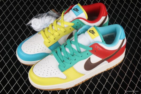 NIKE DUNK Low SE Free.99 asymmetrical mandarin duck SB buckle rebound fashion casual board shoes CZ2496-100 - Image 10