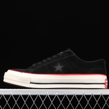 Converse One Star Yi Xing Mucun frosted material low side collision color splicing board shoes 158476C