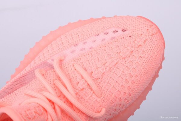 Adidas Yeezy 350 Boost V2 EG7498 Darth Coconut 350 second generation pink hollowed-out silk color matching - Image 7