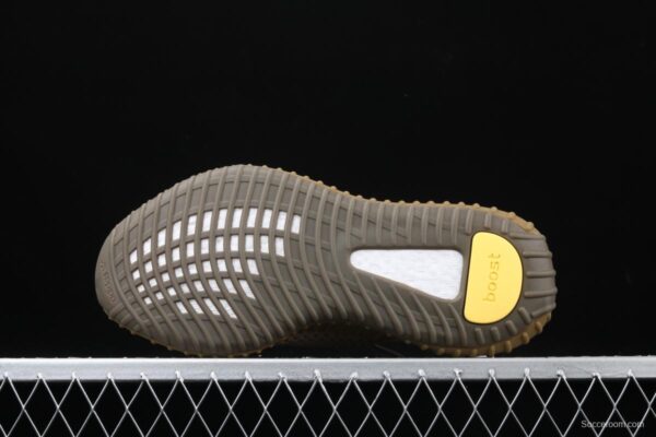 Adidas Yeezy Boost 350 V2 FX9033 das coconut 350 second generation hollowed-out sesame gray angel color - Image 13