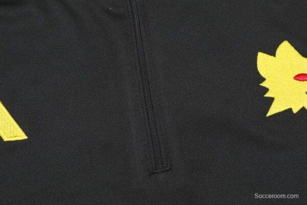 23/24 Roma Red/Black Half Zipper Jacket+Pants - Image 10