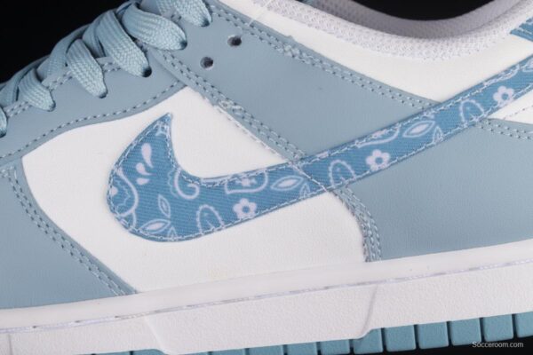 NIKE DUNK Low Green/blue paisley blue-green paisley SB buckled backboard fashion casual sneakers DH4401-101 - Image 7