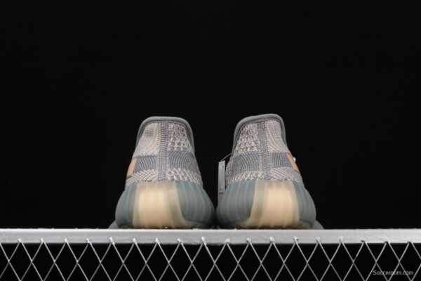 Adidas Yeezy Boost 350 V2 Israfil FZ5421 Darth Coconut 350 second Generation Silver Blue Angel Color BASF Popcorn - Image 12