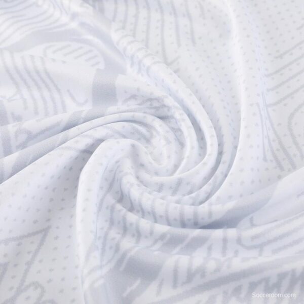2024 Nike White/Black Half Zipper Jacket+Pants - Image 6