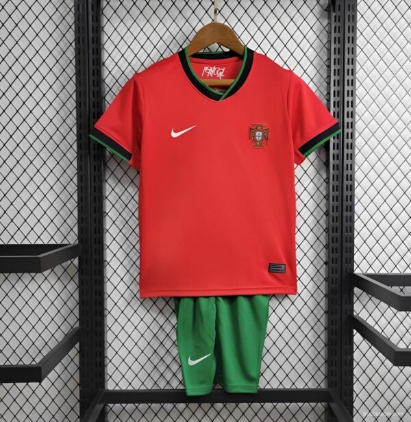 2024 Kids Portugal Home Jersey - Image 10