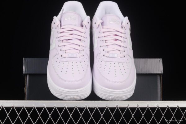 NIKE Air Force 1x 07 Low chessboard white and purple low-top casual board shoes CJ9700-500 - Image 12