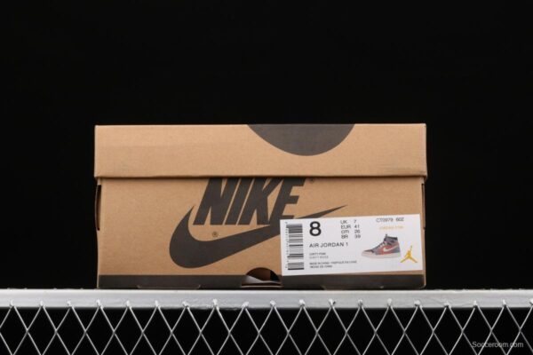 Air Jordan 1 Zoom CMFT soy sauce powder CT0979-602 - Image 11