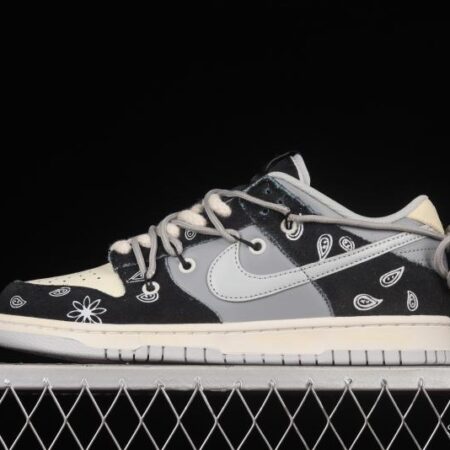NIKE SB DUNK Low Prm SB Cashew Nut Flower Cashew Flower Elements SB Buckle Backboard Fashion Casual Sneakers DH7913-001