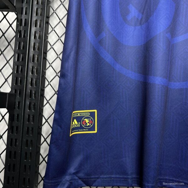 Retro 98/99 Club America Away Navy Jersey - Image 4