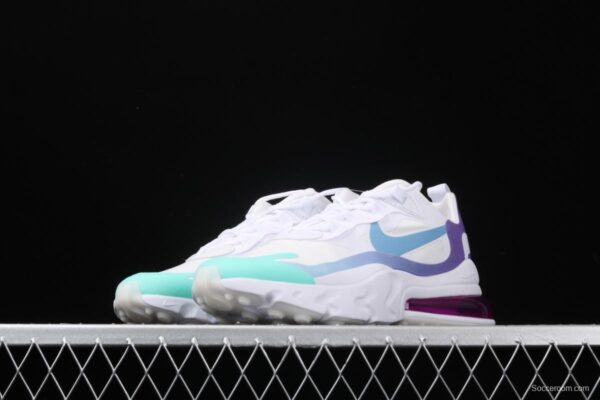 NIKE Air Max 270React new high-frequency mesh function half-palm air cushion cushioning running cloth shoes AT6174-102 - Image 12