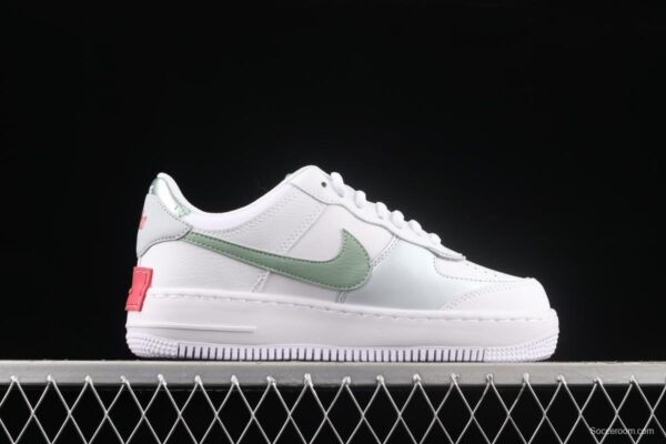 NIKE Air Force 1 ShAdidasow light weight heightened low-top board shoes CI0919-112, - Image 15