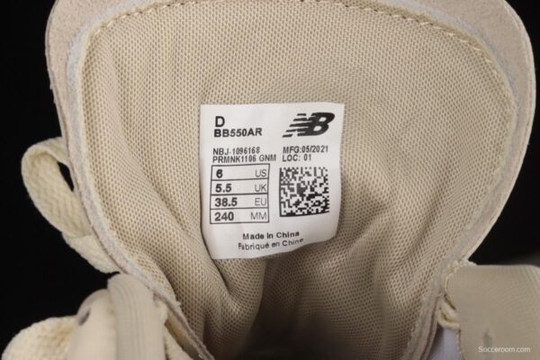 New Balance BB550 series new balanced leather neutral casual running shoes BB550AR - Image 5