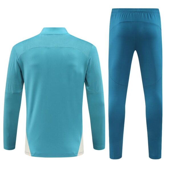 24/25 Olympique Marseille Lake Green Half Zipper Jacket+Long Pants - Image 17