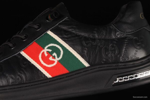 Gucci Screener GG High-Top Sneaker double G embossed leisure shoes series leisure board shoes 02JPO60166 - Image 8