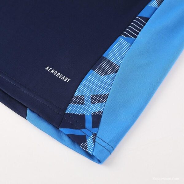 24/25 Adidas Navy Short Sleeve Jersey+Shorts - Image 7