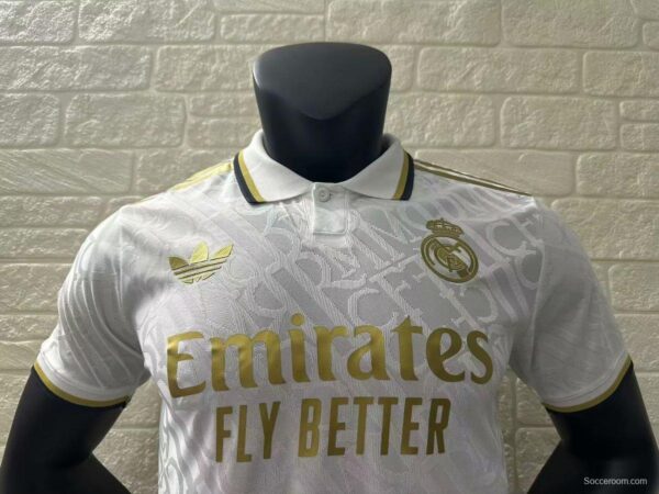 Player Version 24/25 Real Madrid White Special Pre-Match Jersey - Image 6