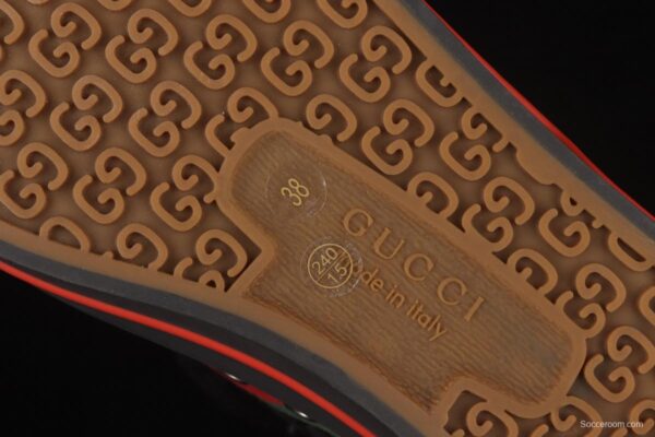 Gucci Tennis 1977 Print Sneaker official website with the same high-top canvas printed retro leisure sports shoes - Image 5