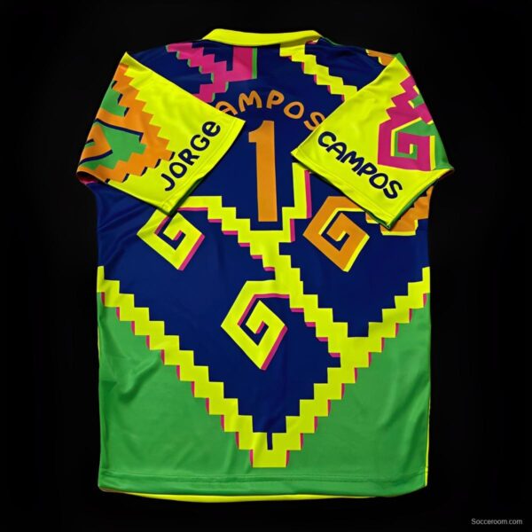 Retro 1995 Mexico Goalkeeper Jersey - Image 2