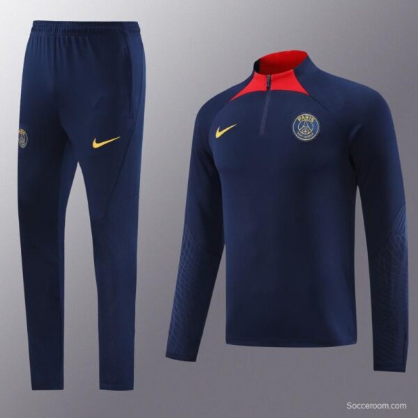 23/24 PSG Navy Half Zipper Jacket+Pants - Image 18