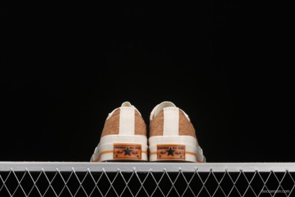 Converse 1970's Converse new cork color textile spliced low-top casual board shoes 170855C - Image 12