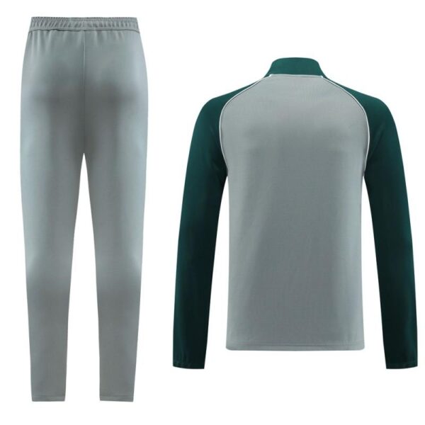 2023 NIKE Grey/Dark Green Hoodie Full Zipper Jacket +Pants - Image 18