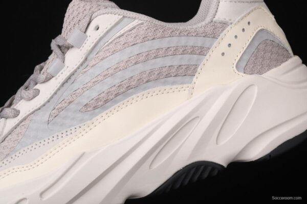 Adidas Yeezy Boost 700Static EF2829 Kanye coconut 700gray coconut 3M reflective running shoes BASF popcorn - Image 9