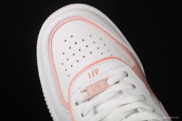NIKE Air Force 1 ShAdidasow light weight heightened low-top board shoes CJ1641-101, - Image 8