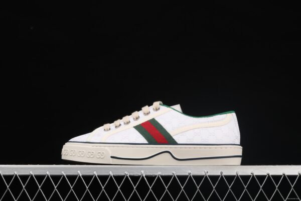 Gucci Tennis 1977 Print Sneaker canvas printed retro leisure sports board shoes