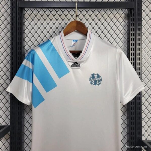 Retro 92/93 Olympique Marseille Home Jersey - Image 6