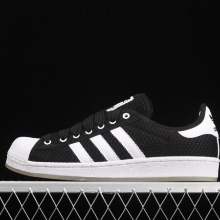 Adidas Originals Superstar S82584 shell head knitting breathable leisure board shoes