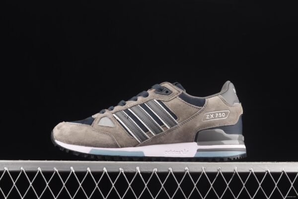Adidas Original ZX 750Q35229 retro casual running shoes