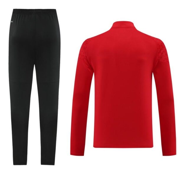 23/24 AC Milan Red Half Zipper Jacket+Pants - Image 19