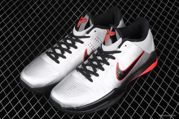 NIKE Zoom Kobe 5 Wolf Grey Kobe 5 Wolverine professional basketball shoes 386429-006 - Image 9