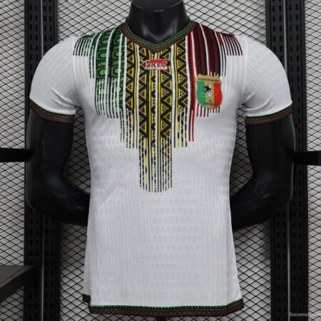 Player Version 2024 Mali Home White Jersey