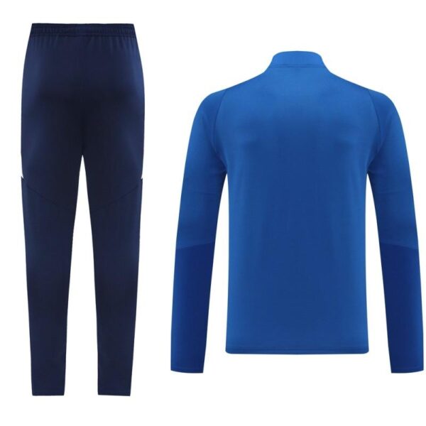 2024 Adidas Blue Half Zipper Jacket+Pants - Image 15