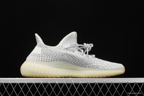 Adidasidas Yeezy Boost 350 V2 Tailgate FX4349 Darth Coconut 350 second generation hollowed-out Asian gray star color BASF popcorn - Image 18