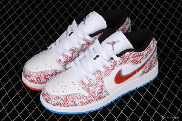 Air Jordan 1 Low naked eye 3D low-top basketball shoes DD1527-114, - Image 10