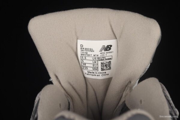 New Balance NB MAdidase In USA M993 series American blood classic retro leisure sports daddy running shoes MR993GL - Image 5