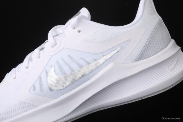 NIKE DownShifter 10-pin eye breathable slow shock fast running shoes CI9981-100 - Image 6