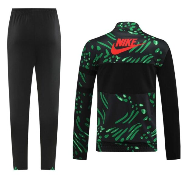 2024 Nigeria Black/Green Full Zipper Jacket +Long Pants - Image 17