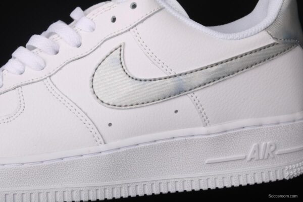 NIKE Air Force 1 Low GS white and blue dazzling haze laser low-top casual board shoes 314219-131 - Image 7