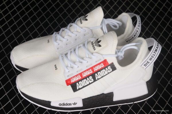 Adidas NMD_R1 V2 H02537 Stretch Knitted Running Shoes - Image 9
