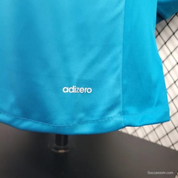 Retro 17/18 Real Madrid Third Long Sleeve Jersey - Image 5