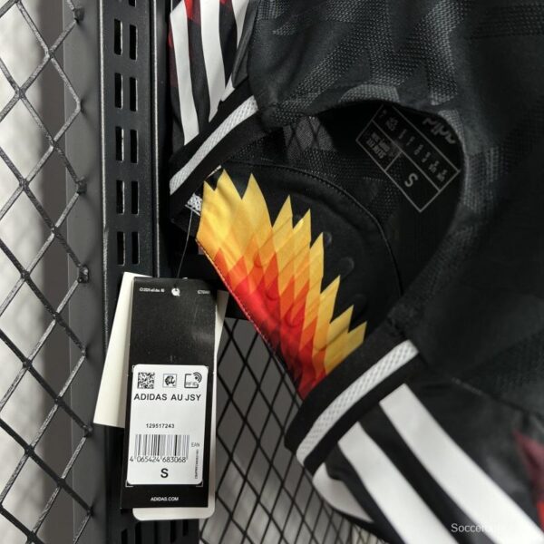 Player Version 2024 Germany Euro Black Pre-match Training Jersey - Image 9
